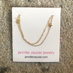 Jennifer Zeuner Double Star Necklace